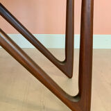 Danish rosewood dining table by Kurt Østervig 1960s