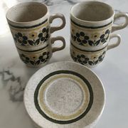 Vintage English Biltons cups and saucers