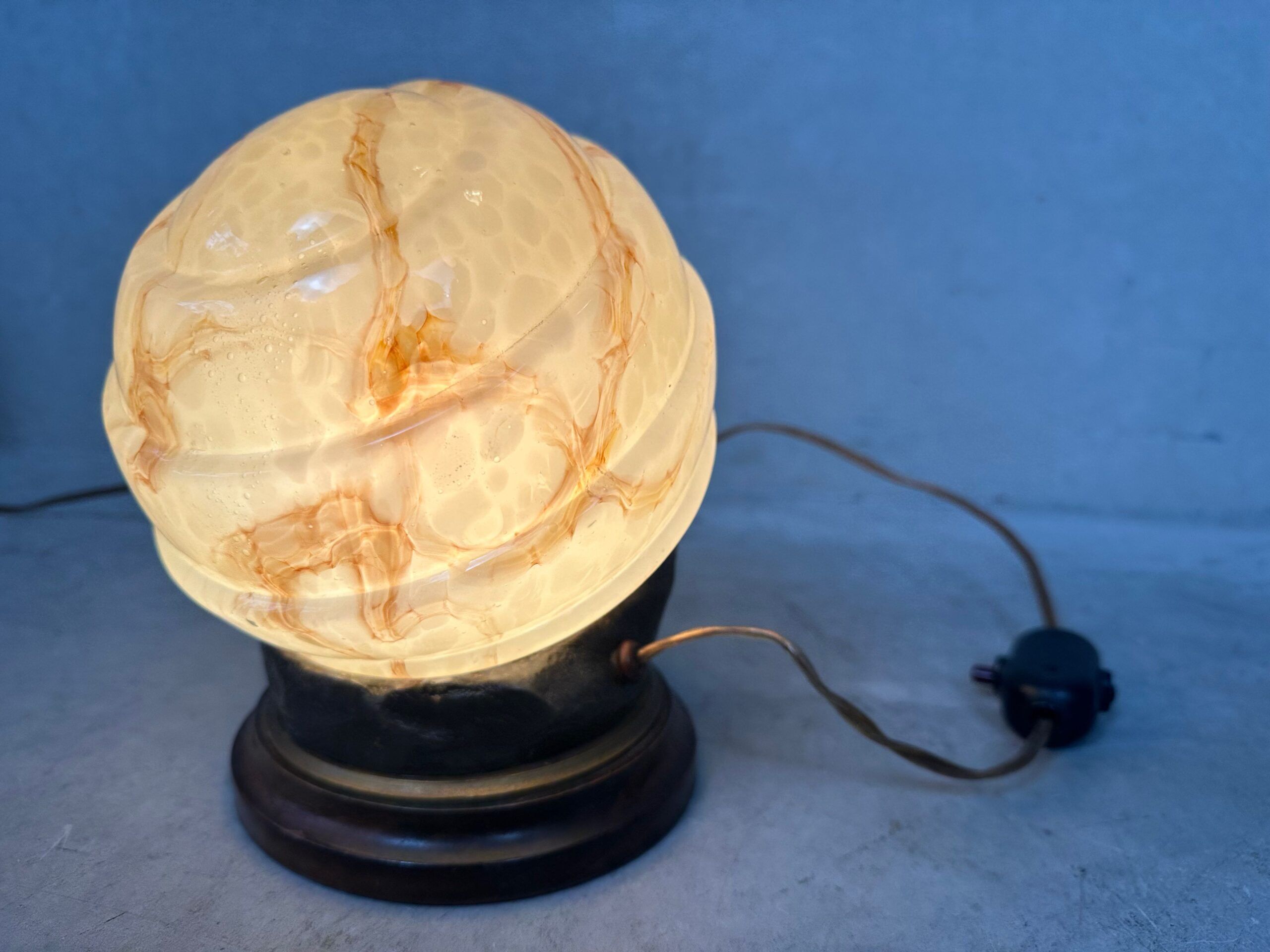 Art deco table lamp – J.M. Belgium
