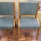 4 chaises Bow wood édition Steiner 1950