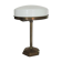 Old Art Deco Table Lamp in Brass & Glass