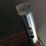 Vintage Cylindrical Lamp • Minimalist Totem • Space Age • 1970