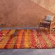 Tapis Marocain  Beni M'Rirt coloré - 217 x 302 cm