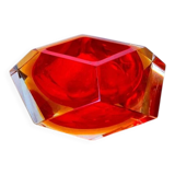 Submerged ashtray Flavio Poli, Murano 1970