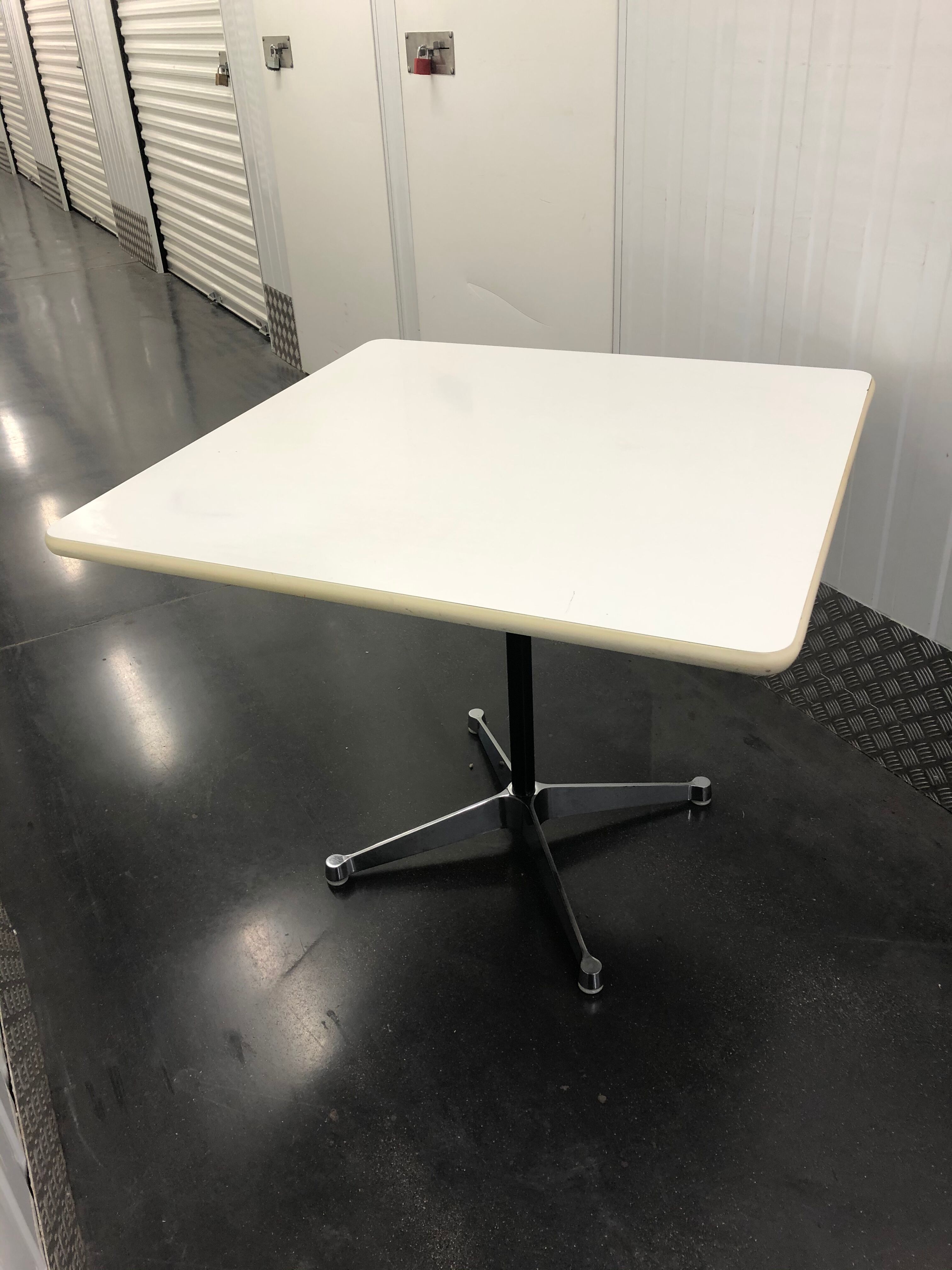 Charles & Ray Eames square table for Herman Miller 1960