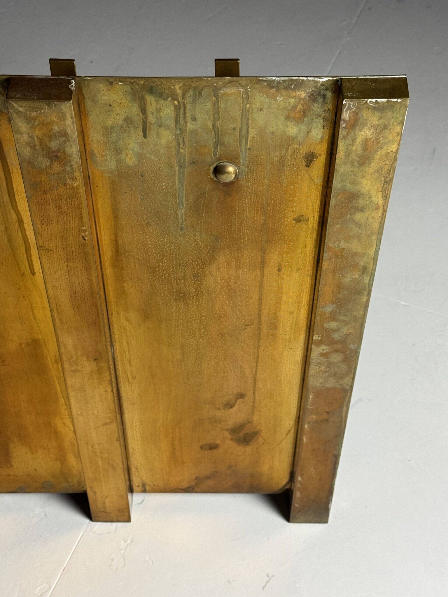 Brass fireplace set 1960s