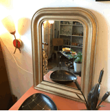 Gilded Louis-Philippe mirror