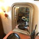 Gilded Louis-Philippe mirror