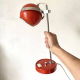 70s space age eye ball lamp
