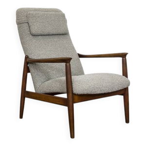 fauteuil à dossier haut - 1960 style