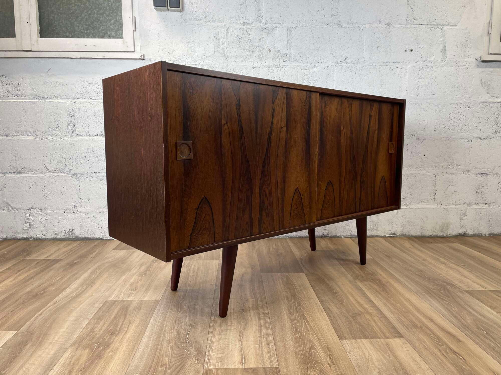 Enfilade scandinave vintage en palissandre, années 60
