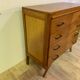 Vintage compass feet chest of drawers