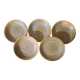 5 Niderviller stoneware soup plates