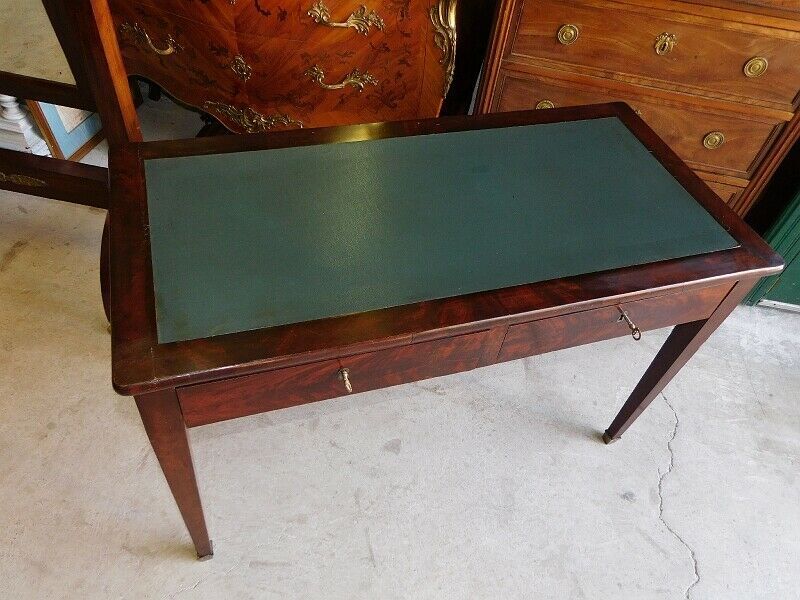19th century mahogany executive board