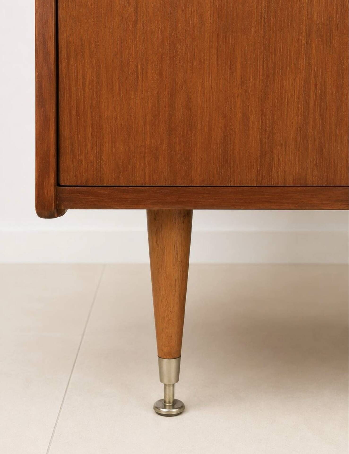 Tall furniture / Vintage teak cabinet - Scandinavian style - 1960s