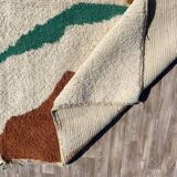 Handmade pure wool Berber rug size 150 x 250 cm