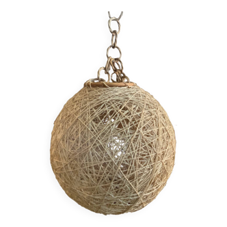 Selency x Monoprix Croisé Laroche ball pendant light