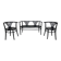 Black secession seat group by Fischel