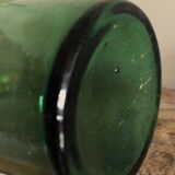 Green Glass Bottle Large Flask Vase