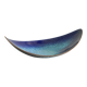 Enamelled copper bowl in gondola shape from the 1960s.