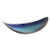 Enamelled copper bowl in gondola shape from the 1960s.