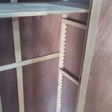 Vintage beech wardrobe