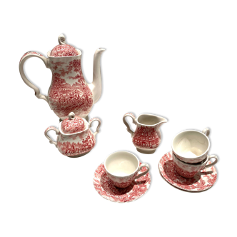 English porcelain tea set