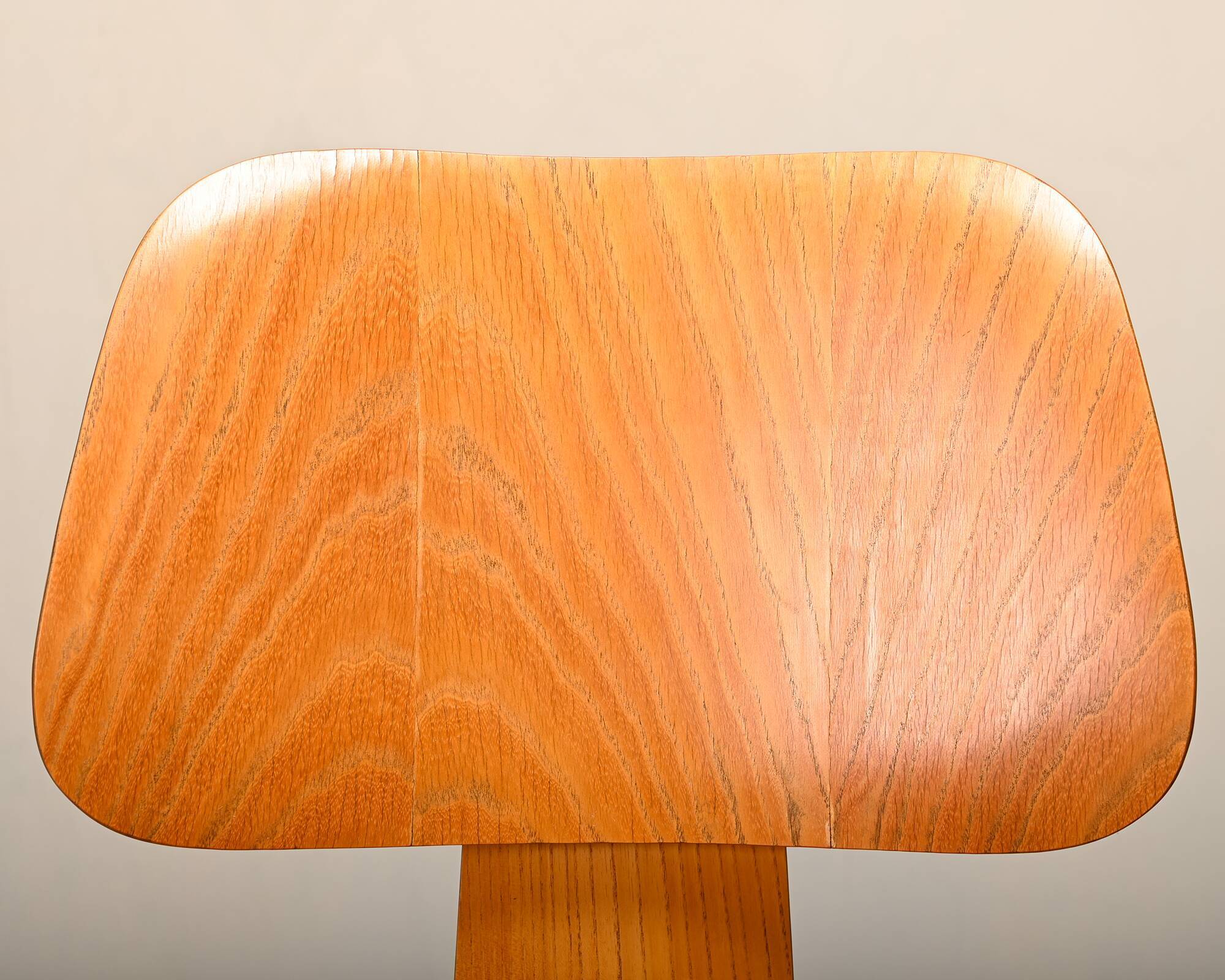 Charles and Ray Eames Early DCW Ash Plywood Dining Chairs for Herman Miller