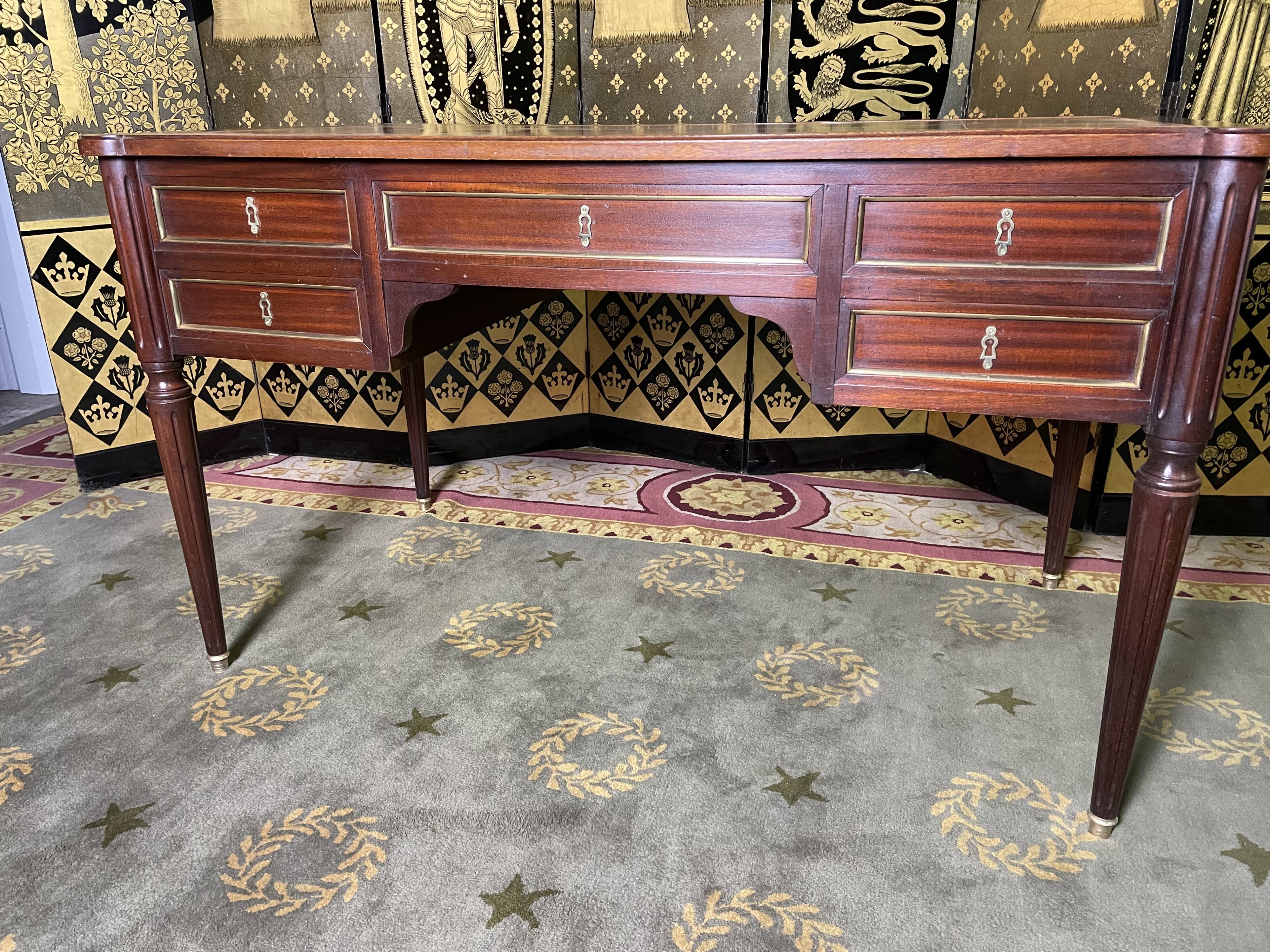 Restored Mahogany louis XVI style office