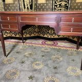 Bureau de style Louis XVI acajou restauré