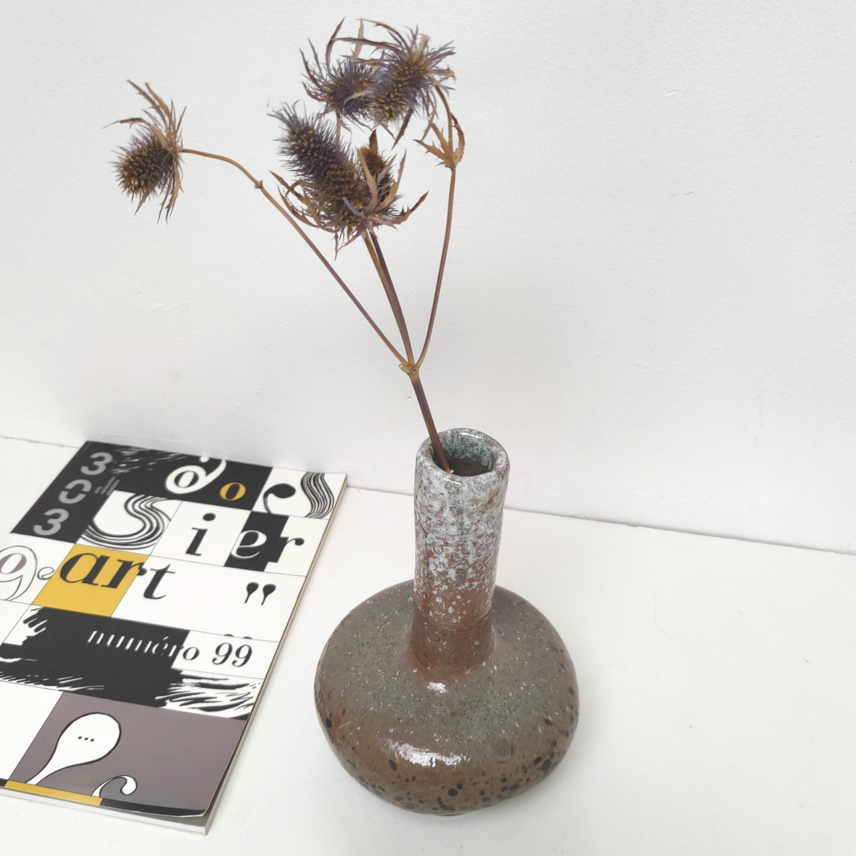 Vintage terracotta vase