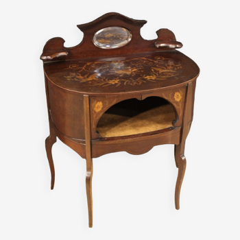 English inlaid dressing table from 20th century