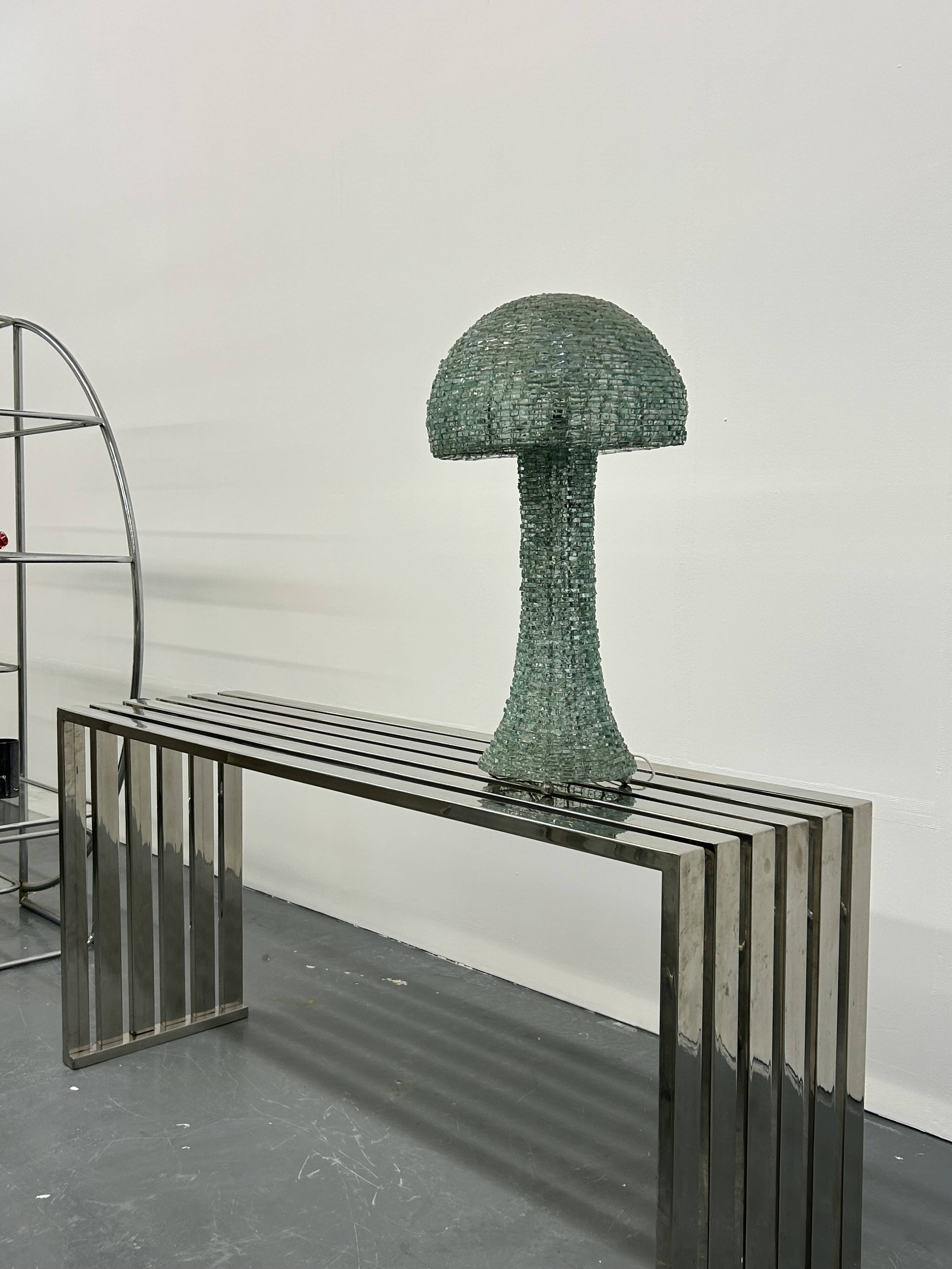 Vintage Tao Tesserine Mushroom Floor Lamp