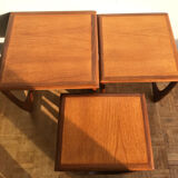Teak trundle tables - Astro model - Design Victor Wilkins for G Plan - 1960