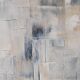 Tableau peinture abstraite "glacial"
