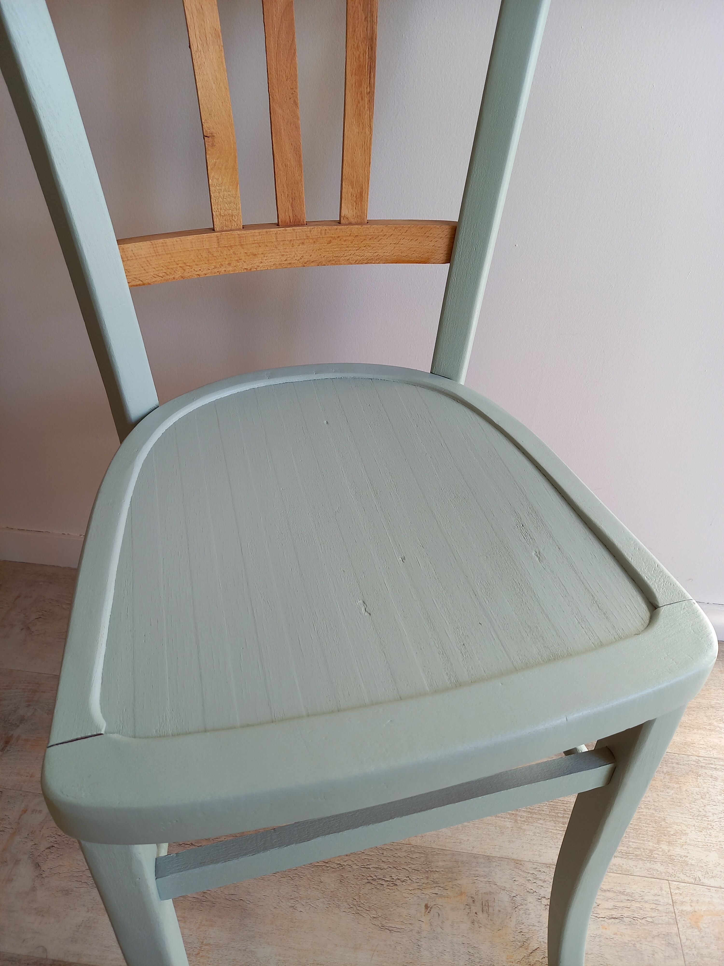 Painted bistro chair