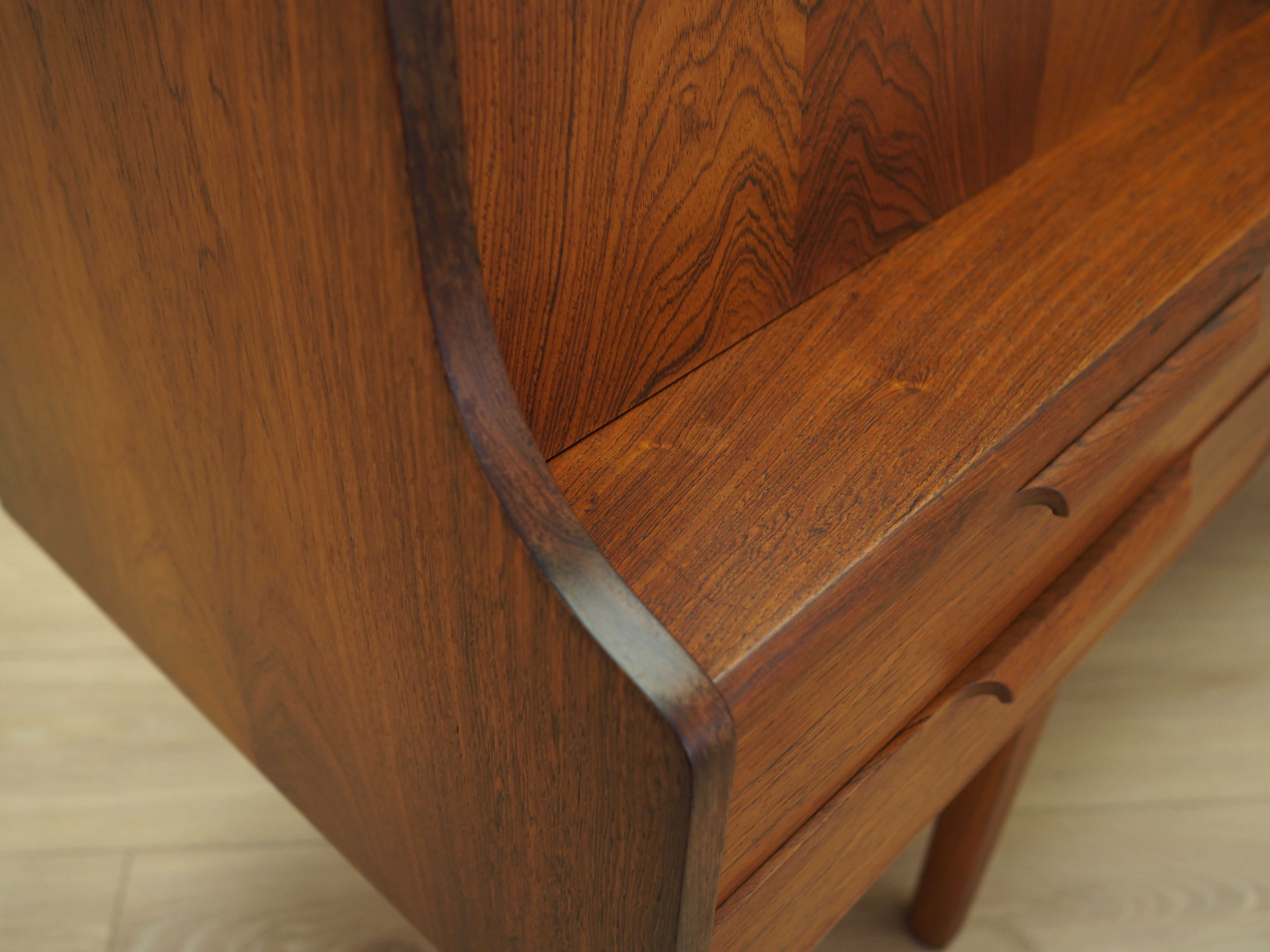 Rosewood highboard, Danish design, 1960s, manufactured by Luno Møbler