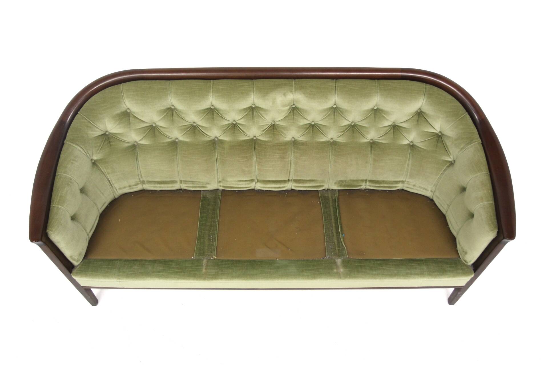 “Fabiola” velvet sofa, Bröderna Andersson, Sweden, 1960