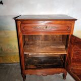 Large Louis XV style jam maker in cherry wood