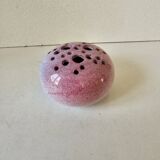 Ceramic vase flower holder Signed pictogram to be identified