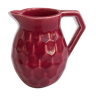 Former art deco red ceramics pitcher