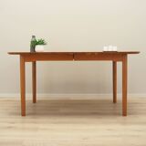 Table en frêne, design danois, années 1960, designer : Gunnar Falsig, fabricant : Holstebro Möbelfabrik