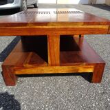 Exotic solid wood coffee table