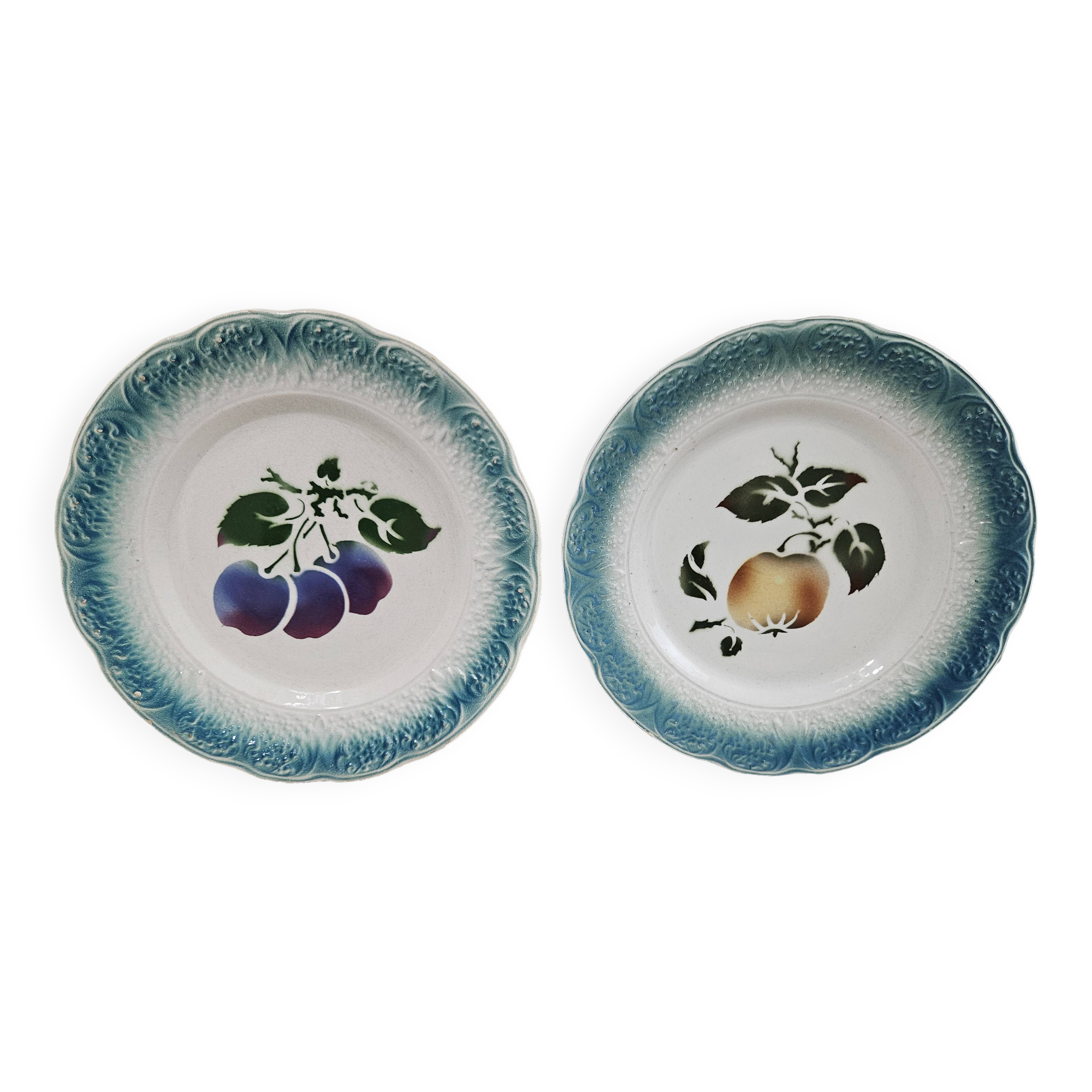 Dessert plates - Clairefontaine earthenware