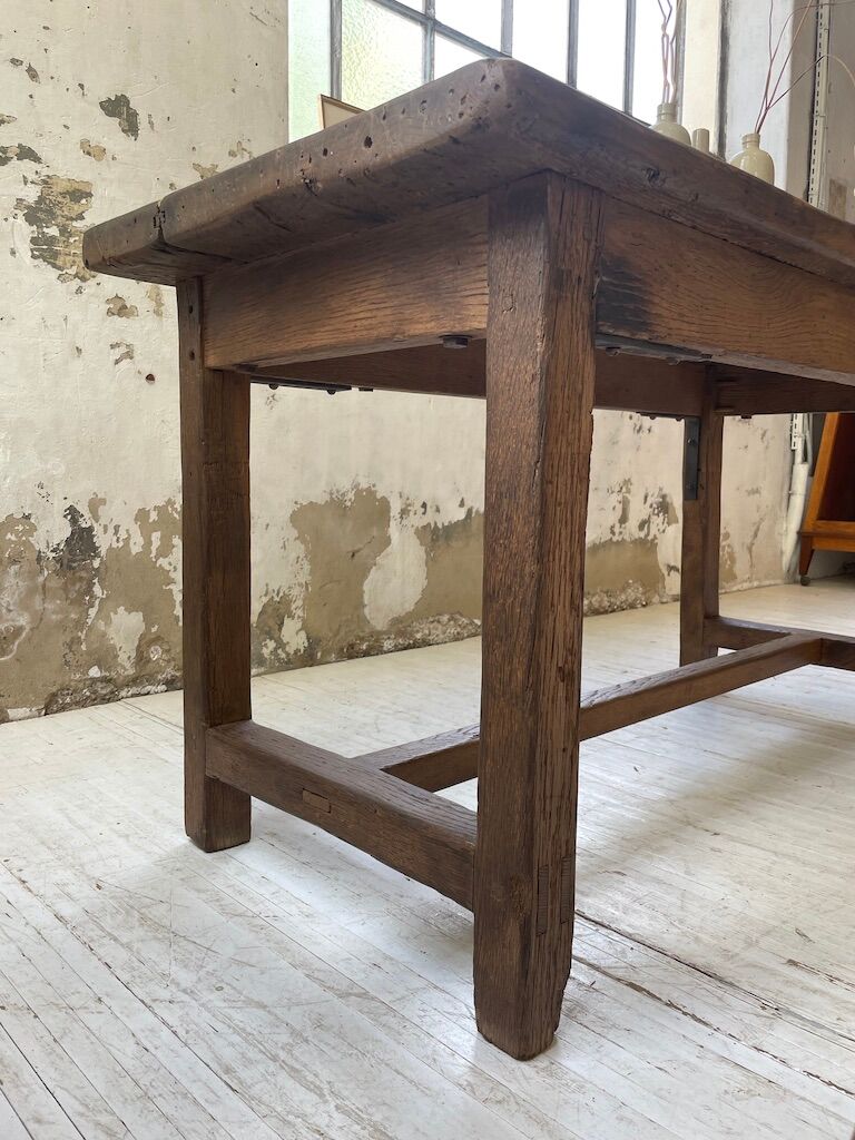 Work farm table established oak