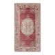 Vintage Turkish Oushak rug 113x207 cm