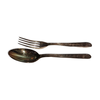 Cutlery set Christofle model Villeroy