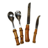 Lot covered bamboo sleeves