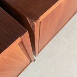 Vintage standing modular wall unit