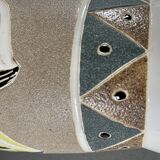 Vase with parakeets 50s